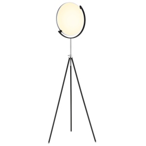 Lampadar LED Miro 24W, telecomanda, reglabil, lumina calda/rece, 1560 lm, IP20, dimabil, negru mat, Globo Lighting [13]- savelectro.ro
