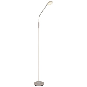 Lampadare, Lampadar LED Silvio 6.5W, flexibil, lumina calda/neutra, 350 lm, dimabil, nisipiu, Globo Lighting - savelectro.ro