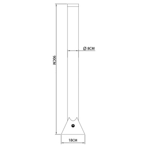 Lampadar Mendoza RGB, pesti decorativi, IP20, transparent, Globo Lighting [15]- savelectro.ro