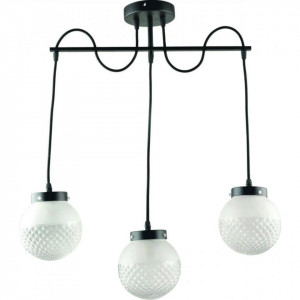 Lustra Balance LY-3415, 3xE27, alba+neagra, IP20, Klausen