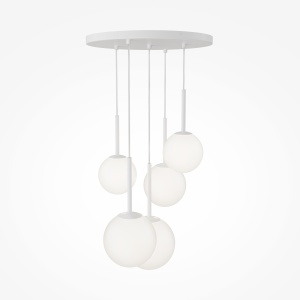 Lustre, Lustra Basic Form MOD321PL-05W, 5xE14, alba, IP20, Maytoni - savelectro.ro