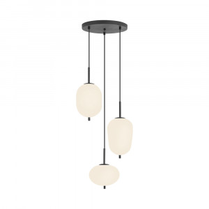 Lustra BR-BV01-00106, 3xE14, neagra+alba, IP20, Braytron [1]- savelectro.ro