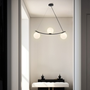 Lustra BR-BV01-00116, 3xG9, negru+alb, IP20, Braytron [2]- savelectro.ro