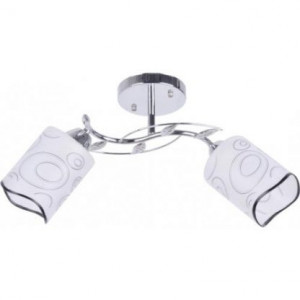 Lustre, Lustra Dots LY-3121, 2xE27, alba+neagra, IP20, Klausen - savelectro.ro
