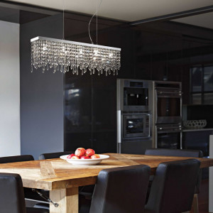 Lustra Giada 098722, 5xG9, crom+transparenta, IP20, Ideal Lux [2]- savelectro.ro