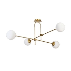 Lustre, Lustra interior Nuray, 4xE27, aurie, Klausen - savelectro.ro