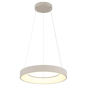 Lustre LED, Lustra LED Gallegos 48W, lumina calda/neutra/rece, 2400 lm, telecomanda, IP20, dimabila, nisipie, Globo Lighting - savelectro.ro