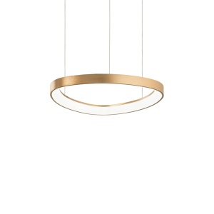 Lustra LED Gemini 36W, lumina neutra (4000 K), 2660lm, IP20, aurie, Ideal Lux