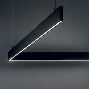 Lustra LED Linus 241975, 34W, 3850lm, lumina calda, IP20, neagra, Ideal Lux [2]- savelectro.ro