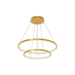 Lustre LED, Lustra LED Lynx 64W, 8000 lm, lumina calda/neutra/rece, telecomanda, dimabila, IP20, aurie, Masterled - savelectro.ro