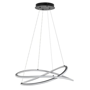 Lustre LED, Lustra LED Malira, 75W, 5800 lm, lumina calda/neutra/rece, dimabila, telecomanda, IP20, neagra+alba, Rabalux - savelectro.ro