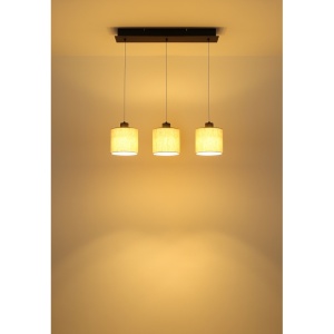Lustra LED Thea 24W, lumina calda (2700 K), 1150lm, neagra, Globo Lighting [7]- savelectro.ro