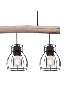 Lustra Mina 15326-3N, 3xE27, neagra, IP20, Globo [7]- savelectro.ro