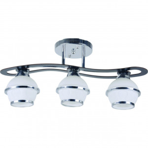 Lustre, Lustra Orbit LY-3073, 3xE27, alba+maro+crom, IP20, Klausen - savelectro.ro