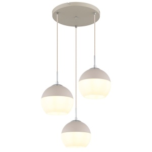 Lustre, Lustra Ragusa 15999-3HR, 3xE27, IP20, nisip mat, Globo Lighting - savelectro.ro