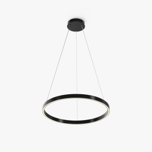 Lustre LED, Lustra Rim, 36W, dimabila, neagra, Maytoni - savelectro.ro