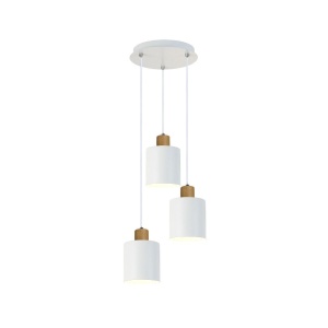Corpuri de iluminat, Lustra Whitish SP3, 3xE27, alba, Klausen - savelectro.ro