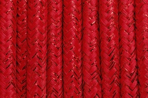 Pachet 2m Cablu Textil rosu metalic 2x0,75 [1]- savelectro.ro