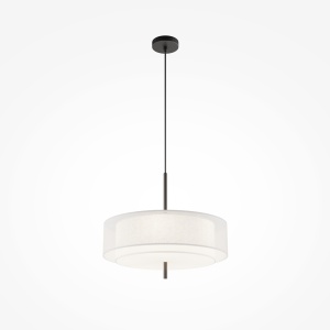 Corpuri de iluminat, Pendul Bergamo, 5xE27, negru/alb, Maytoni - savelectro.ro