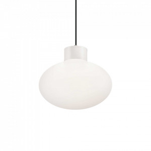 Pendul de exterior CLIO MSP1, alb, 1 bec, dulie E27, 144252, Ideal Lux