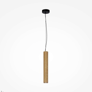 Pendule, Pendul LED Basic Texture 5W, lumina calda/neutra, IP20, negru, Maytoni - savelectro.ro