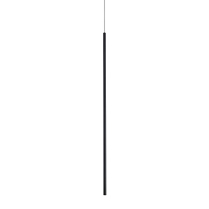 Pendule, Pendul LED Look rotund D16 H1000, 3.5W, 180lm, lumina calda (3000 K), IP20, negru, Ideal Lux - savelectro.ro