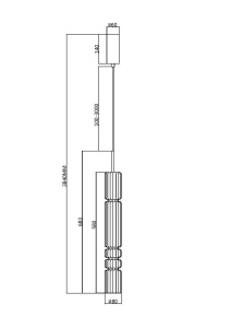 Pendul LED Ordo MOD272PL-L12BS3K, 8W, 920lm, lumina calda, IP20, negru+cognac, Maytoni [4]- savelectro.ro