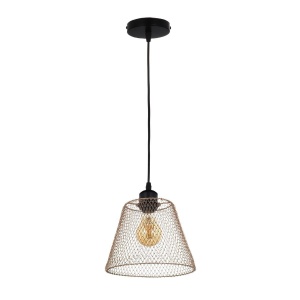 Corpuri de iluminat, Pendul Loana SP1 G, E27, auriu, Klausen - savelectro.ro