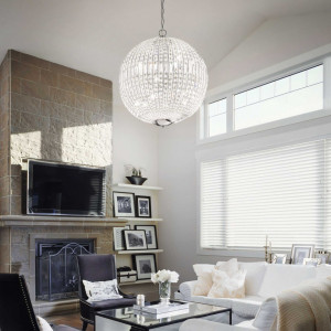 Pendul Luxor 116228, 8xG9, crom+transparent, IP20, Ideal Lux [2]- savelectro.ro