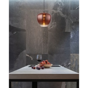 Pendul Maxy, 1xE27, IP20, negru mat/cupru, Globo Lighting [6]- savelectro.ro