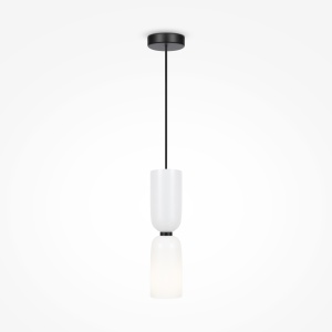 Pendul Memory MOD177PL-01W1, 1xE14, negru+alb, IP20, Maytoni [1]- savelectro.ro