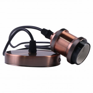 Pendul Penda LY-3152, 1xE27, cupru, IP20, Klausen [4]- savelectro.ro