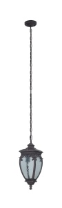 Pendul pentru exterior Fleur O414PL-01BZ, 1xE27, negru+transparent, IP44, Maytoni [3]- savelectro.ro