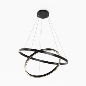 Corpuri de iluminat, Pendul Rim, 83W, dimabil, negru, Maytoni - savelectro.ro