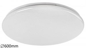 Plafoniera Danny LED, metal, alb, cu telecomanda, 4800 lm, temperatura de culoare variabila (3000-6500K), 5446, Rabalux [1]- savelectro.ro