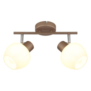Plafoniera Eileen 2xE27, IP20, cafenie mat, Globo Lighting [3]- savelectro.ro
