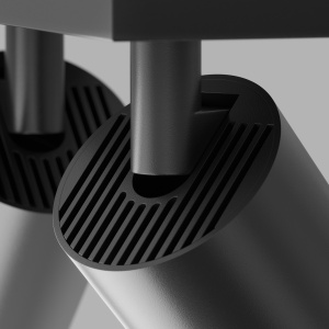 Plafoniera Focus C051CL-U-2B, 2xGU10, 20W, neagra, IP20, Maytoni [3]- savelectro.ro