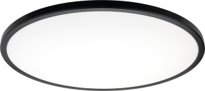 Plafoniere LED, Plafoniera LED 2943-OP, 32W, RGB, 2560 lm, lumina calda/neutra/rece, IP20, dimabila, neagra, Optonica - savelectro.ro