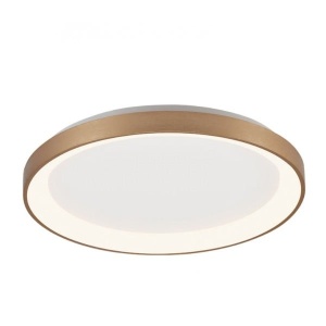 Plafoniere LED, Plafoniera LED Bella BR-BH17-00286, 36W, 2680lm, lumina calda, neutra, rece, IP20, aurie+alba, Braytron - savelectro.ro