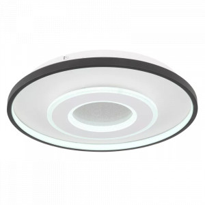 Plafoniera LED Brienna 48552D, cu telecomanda, 36W, 1400lm, lumina calda+neutra+rece, IP20, alba+neagra, Globo Lighting [5]- savelectro.ro