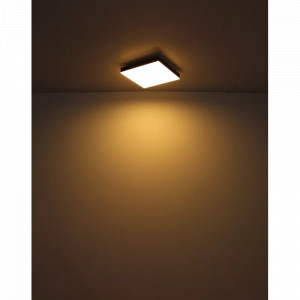 Plafoniera LED Doro 41594D1, 18W, 1200lm, lumina calda, IP20, alba+neagra, Globo Lighting [5]- savelectro.ro