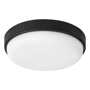 Plafoniera LED exterior rotunda Hort2, 14W, 1250 lm, lumina neutra (4000 K), IP54, neagra, Rabalux