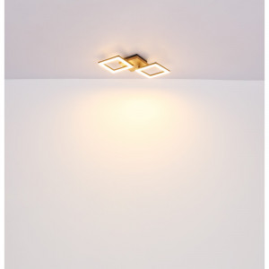 Plafoniera LED Kerry, 30W, 3400 lm, lumina calda(3000K), lemn si plastic, 67280-30 Globo [7]- savelectro.ro