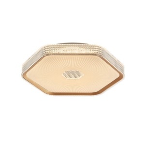 Plafoniere LED, Plafoniera LED Mozaik, 36W, 2500 lm, lumina calda/neutra/rece, IP20, alba+aurie, Klausen - savelectro.ro