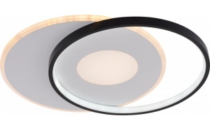 Plafoniera LED Optonica, Rotunda, 54W, 4120lm, Lumina Calda/Neutra/Rece, Dimabila, Alba+Negru [1]- savelectro.ro
