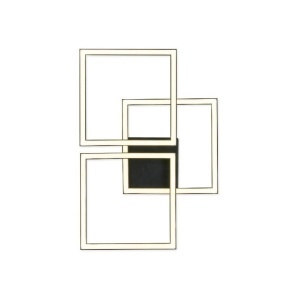 Plafoniere LED, Plafoniera LED Pane, 24W, 1000 lm, lumina neutra (4000 K), IP20, alba+neagra, Klausen - savelectro.ro