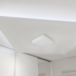 Plafoniera led patrata, 25W, LED Chip Samsung, IP44, lumina calda(3000K), 2500lm, Alb, V-TAC [2]- savelectro.ro