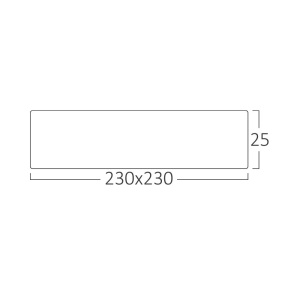 Plafoniera LED patrata Jade 20W, lumina calda/neutra/rece, alba, IP40, Braytron [6]- savelectro.ro