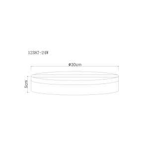 Plafoniera LED rotunda Matthew, 18W, 1080 lm, lumina neutra (4000 K), IP20, alba, Globo Lighting [4]- savelectro.ro