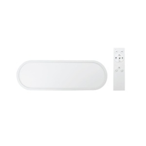 Plafoniere LED, Plafoniera LED Smart Cira, 24W, 2800 lm, lumina calda/neutra/rece, telecomanda, dimabila, IP20, alba, Klausen - savelectro.ro